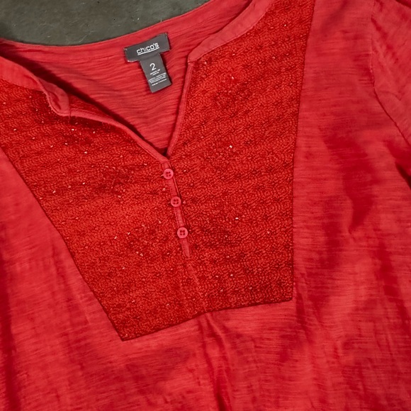 Woman’s long sleeve cotton shirt - Picture 2 of 5